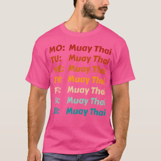 Muay Thai Elke dag outfit kleding Muay Thai T-shirt