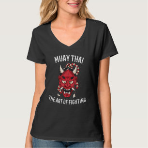 Muay Thai en Thai Boxing Sterke Japanse Oni T-shirt