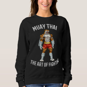 Muay Thai en Thai Boxing sterke tijger Trui
