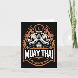 Muay Thai en Thaise bokser Kaart