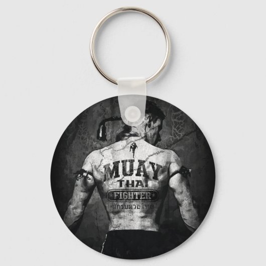  Muay Thai Fighter Sleutelhanger (Voorkant)