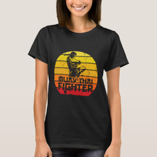 Muay Thai Fighter Thai Boksen Vechtsport Combat T-shirt