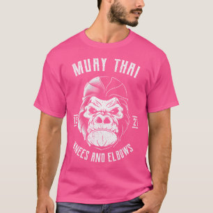 Muay Thai Gorilla Thai Boxing and Kickboxing T-shirt