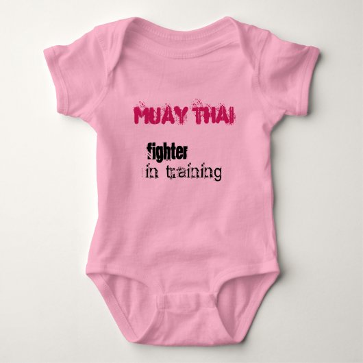 Muay Thai - in opleiding Romper (Voorkant)