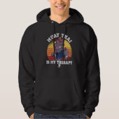 Muay Thai Is My Therapy Hoodie (Voorkant)