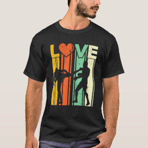 Muay Thai Kick Boksen Martial Arts - MMA Love Retr T-shirt