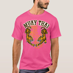 Muay Thai Kickboksen Muay Thai Tijgers Muay Thai T-shirt