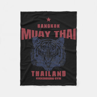 Muay Thai Kickboksgym Ngkok Thailand  Fleece Deken