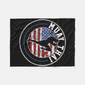 Muay Thai Kickboxing Gift  Fleece Deken (Voorkant (Horizontaal))