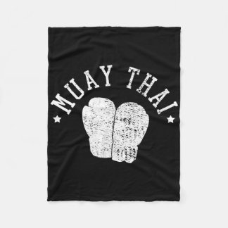 Muay Thai Kickboxing Mixed Martial Arts _1  Fleece Deken