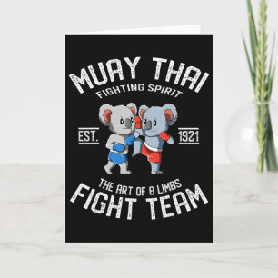 Muay Thai Koala Fight Team - Nak Muay, Kickboksen Kaart