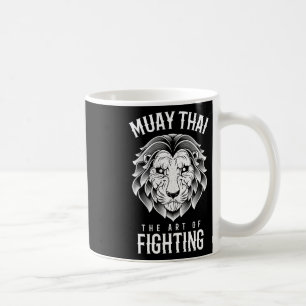 Muay Thai Leeuw Thaise Boksen En Mma Koffiemok