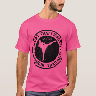 Muay Thai Logo (zwart) T-shirt