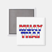 Muay Thai Magneet (Voorkant / Achterkant)