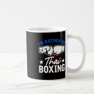 Muay Thai Martial Art Kickboksen Comt Sporten Thai Koffiemok