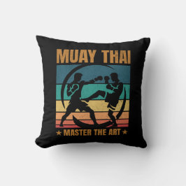 Muay Thai meester van de kunst boksen beoefenaar Kussen