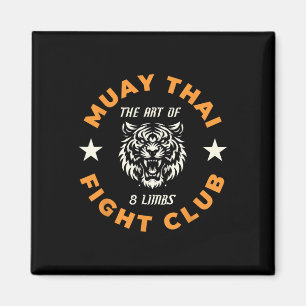 Muay Thai Mma Fight Tattoo Tijger Kunst Van 8 Lede Magneet