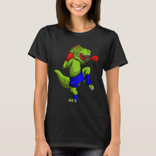 Muay Thai Mma-vechter T-rex Mixed Martial Art Comt T-shirt