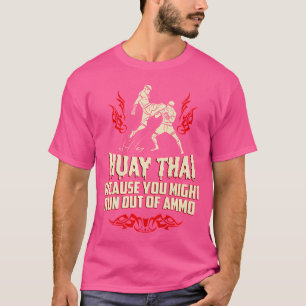 Muay Thai omdat je misschien geen Shirt meer hebt