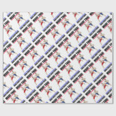 Muay Thai over alles Cadeaupapier (Vlak)