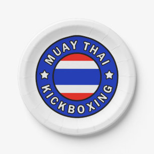 Muay Thai Papieren Bordje