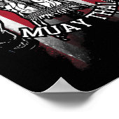 Muay Thai Poster (Hoek)