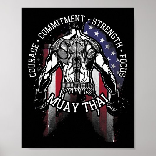 Muay Thai Poster (Voorkant)