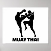 Muay Thai Poster (Voorkant)