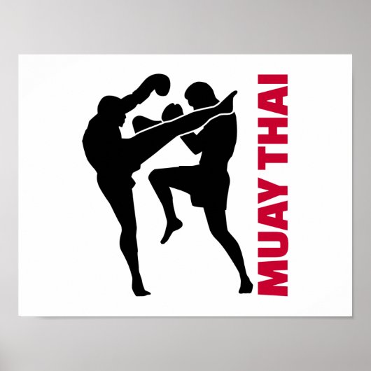 Muay Thai Poster (Voorkant)