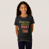 Muay Thai Princess T-shirt (Voorkant volledig)
