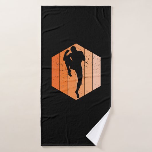Muay Thai Retro Boxer Badhanddoek (Badhanddoek)
