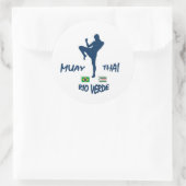 MUAY THAI RIO VERDE RONDE STICKER (Tas)