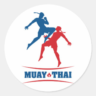 Muay Thai Ronde Sticker