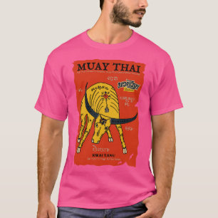 Muay Thai Sak Yant Buffalo Tattoo T-shirt