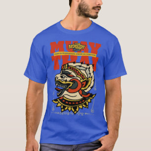 Muay Thai Sak Yant De kunst van acht ledematen T-shirt