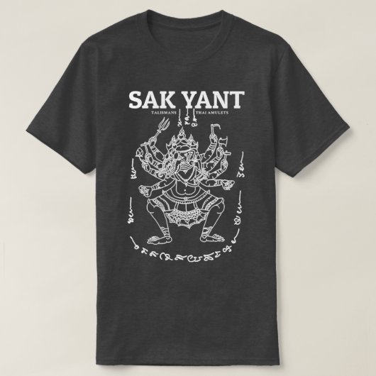 Muay Thai Sak Yant Elephant 3 T-shirt (Design voorkant)