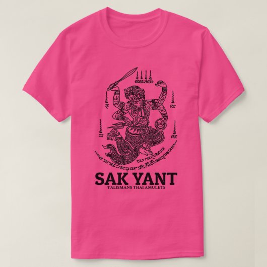 Muay Thai Sak Yant Monkey 12 T-shirt (Design voorkant)