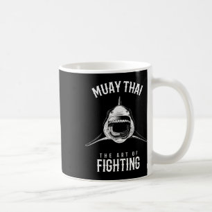 Muay Thai Shark Mma En Kickbokser Koffiemok