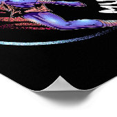 Muay Thai Skeleton Poster (Hoek)