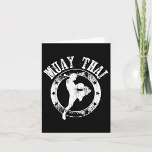 Muay Thai - Stijlvolle Thailand Cool MMA Boxing Ge Kaart