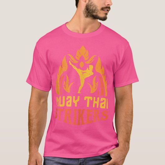 Muay Thai Strikers kunstwerk voor een Muay Thai ve T-shirt (Voorkant)