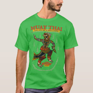 Muay Thai Tattoo Pijn is Tijdelijk Trots is Voorgo T-shirt
