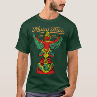 Muay Thai Tattoo The Garuda T-shirt