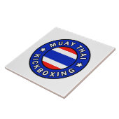 Muay Thai Tegeltje (Zijkant)