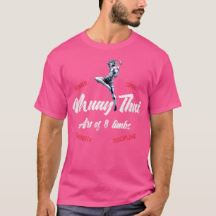 Muay Thai Thai Boxing en Kickboxing T-shirt