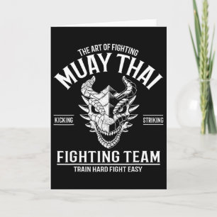 Muay Thai Thaiboksen Kickboksen  Kaart