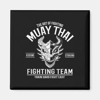 Muay Thai Thaiboksen Kickboksen Magneet