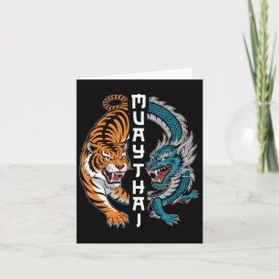 Muay Thai Thailand Boksen Muay Thai Fan Mannen Vro Kaart