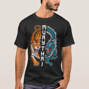Muay Thai Thailand Boksen Muay Thai Fan Mannen Vro T-shirt