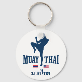 Muay Thai Thailand USA Sleutelhanger
